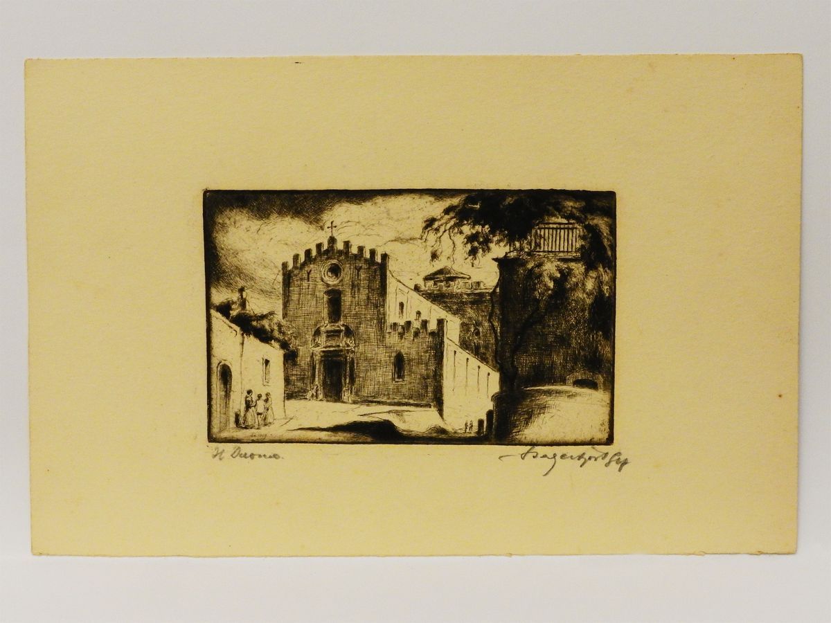 Agost Bayer - Taormina 1927