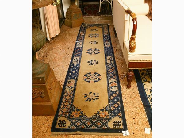 A chinese long carpet