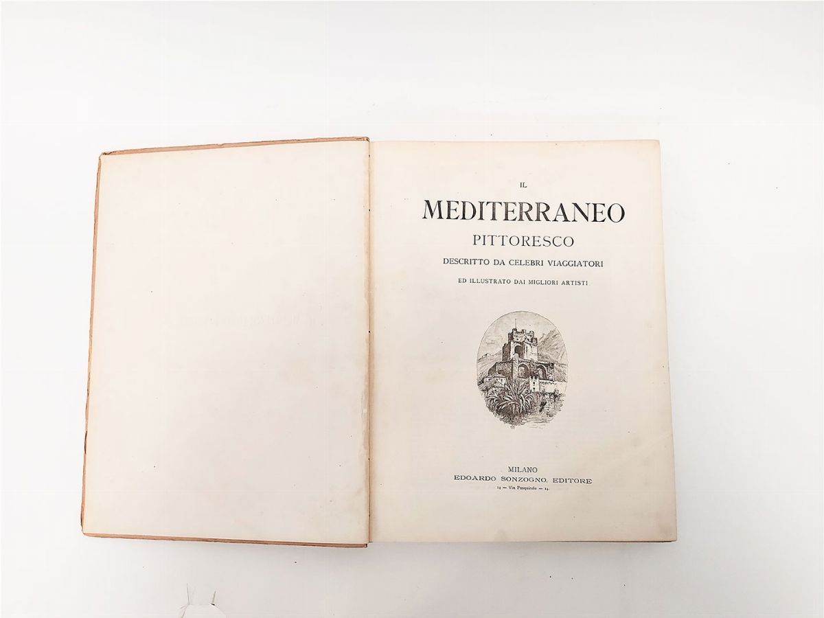 Il Mediterraneo Pittoresco Descritto da Celebri Viaggiatori ed Illustrato dai Migliori Artisti.
