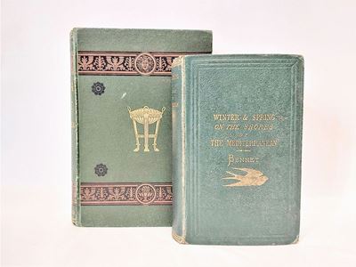 Lotto di Due Libri D'epoca Inglesi sul Viaggio in Europa
