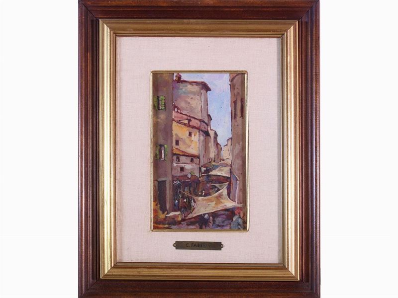 Carlo Fabbrini - Scorcio di Mercato