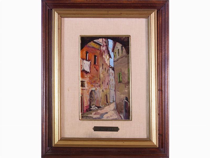 Carlo Fabbrini - Scorcio di Strada