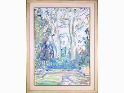 Paesaggio con Alberi