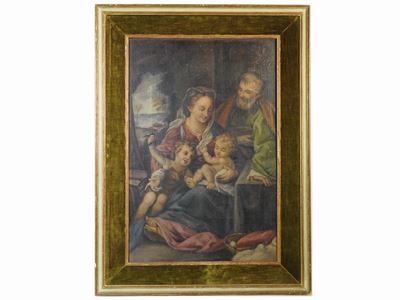 Sacra Famiglia con San Giovannino