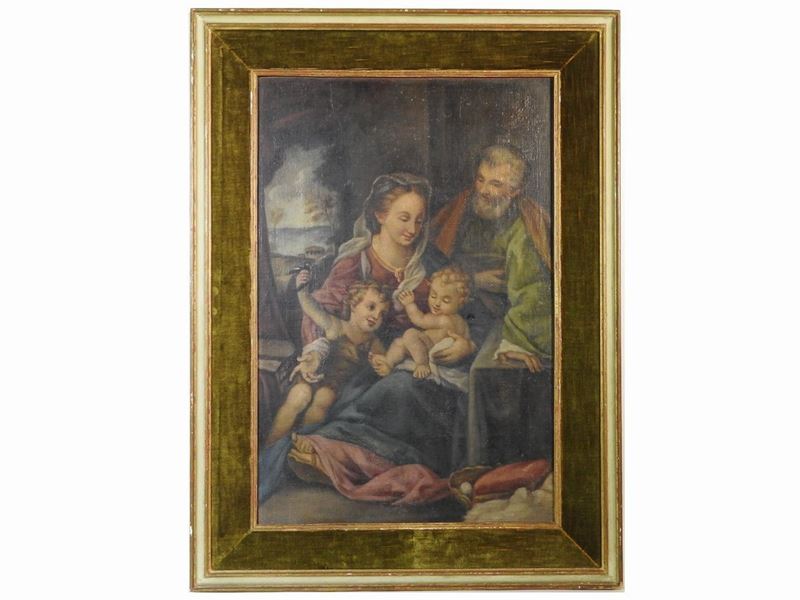 Sacra Famiglia con San Giovannino