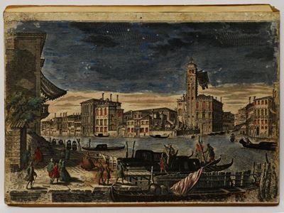 Vedute di Roma - Veduta del Canal Grande Venezia