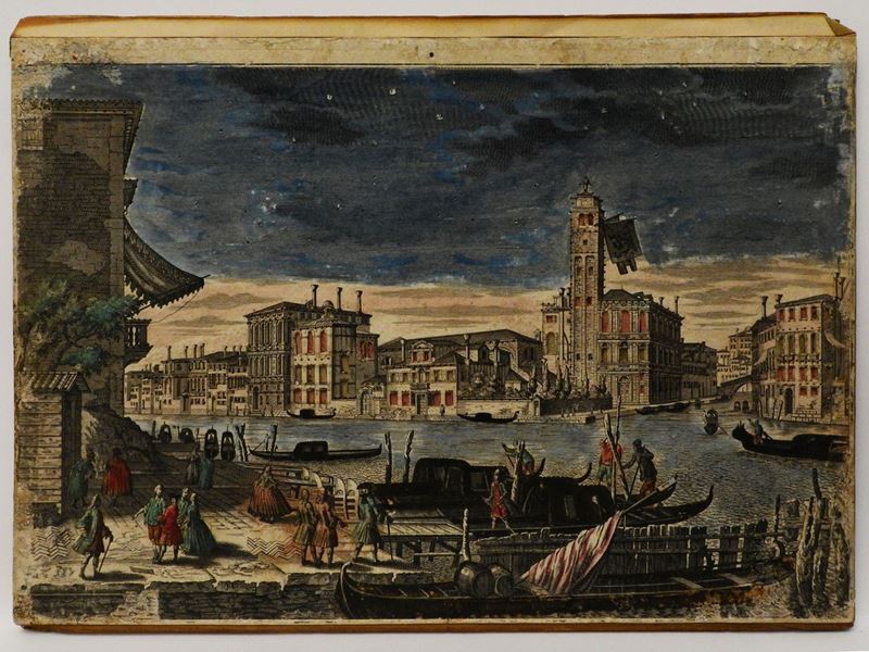 Vedute di Roma - Veduta del Canal Grande Venezia