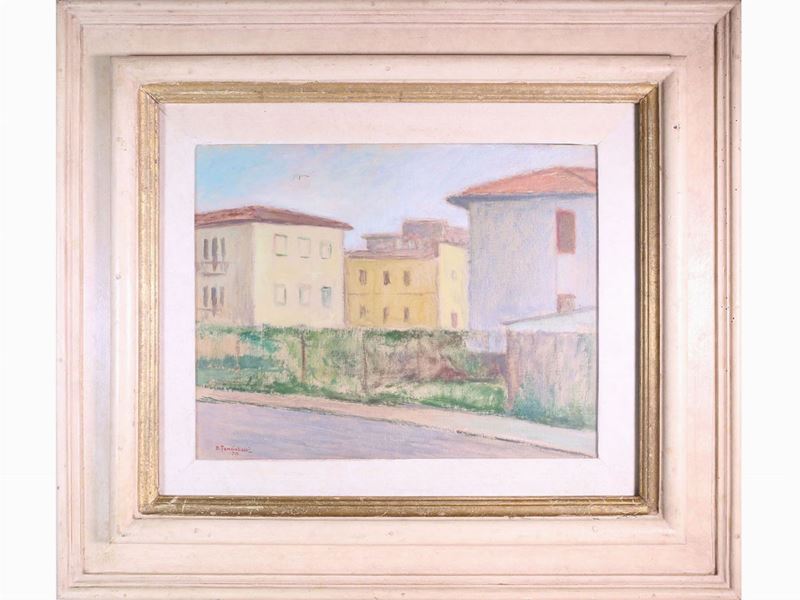 Diego Fanciullacci - Paesaggi con Case 1969 e 1970