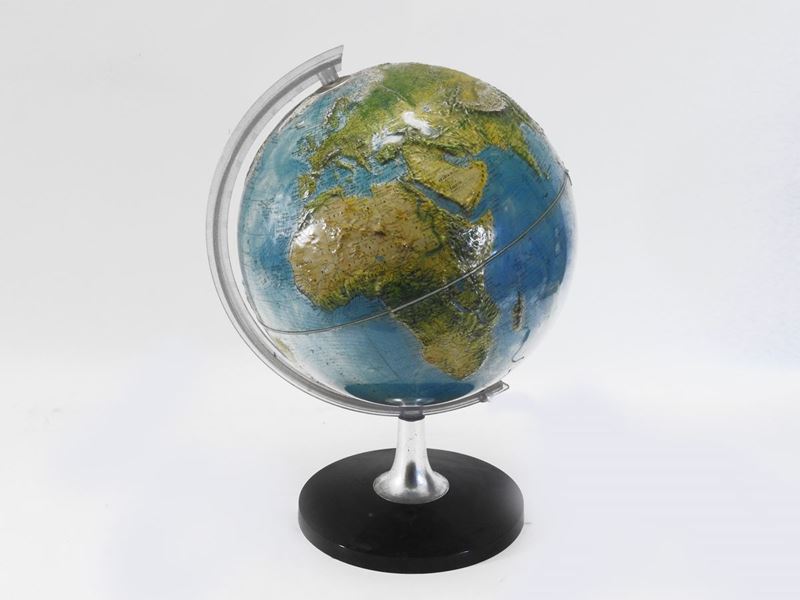 Mappamondo Luminoso in Materiale Plastico