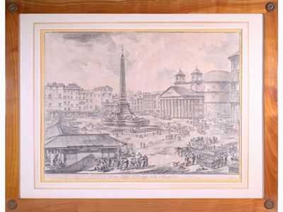 Veduta della Piazza della Rotonda