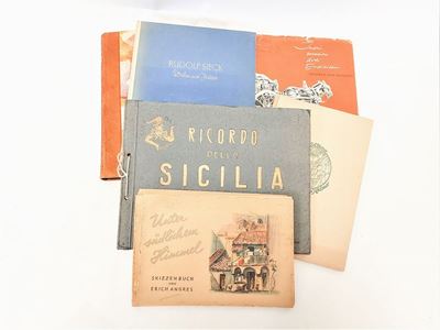Miscellanea di Libri e Opuscoli D'epoca sul Viaggio nel Mediterraneo