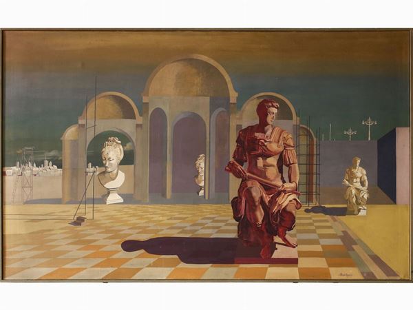 Andr&#232; Beullens - Paesaggio metafisico