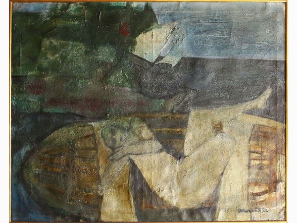 Composizione con nudo 1962