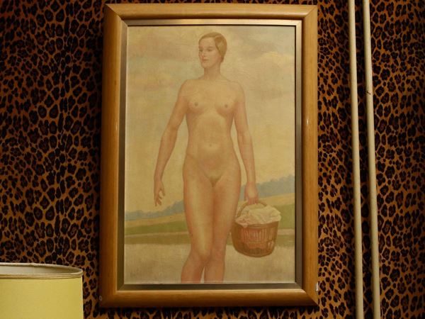 Scuola francese - Nudo femminile