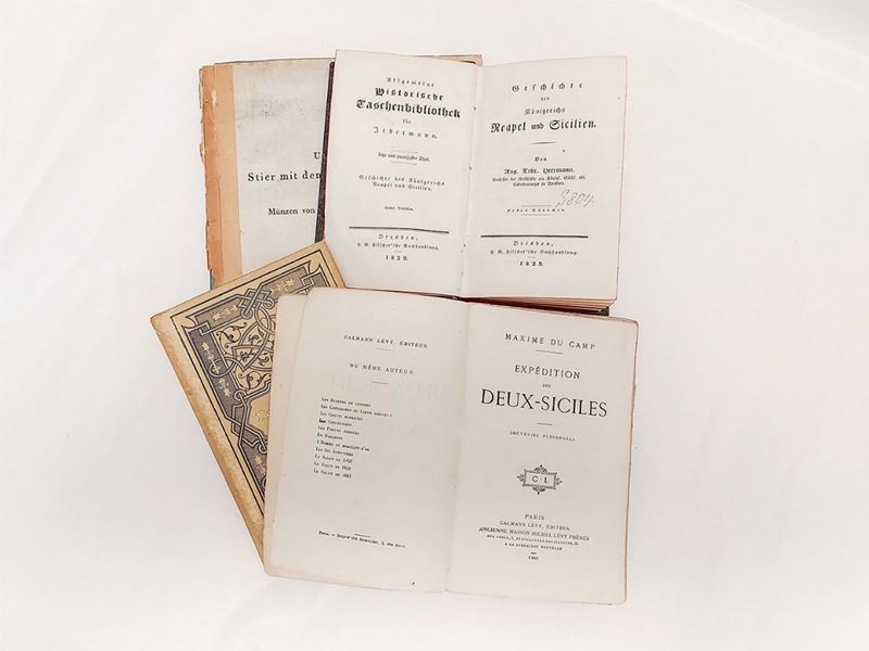 Miscellanea di Libri D'epoca sulla Sicilia e L'italia Meridionale