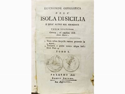 Descrizione Geografica Dell'isola di Sicilia e Dell'altre Sue Adiacenti