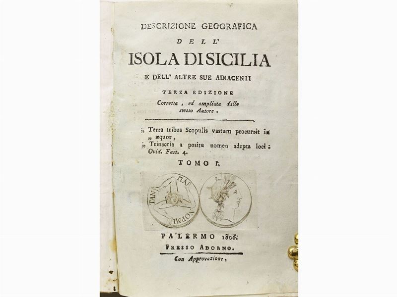 Mariano Scasso Borrello - Descrizione Geografica Dell'isola di Sicilia e Dell'altre Sue Adiacenti