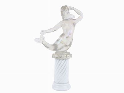 Figura di Sirena in Cristallo Iridato, Cenedese e C,