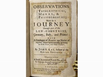 Observations Topographical, Moral, & Physiological ...