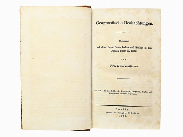 Friedrich Hoffmann - Geognostische Beobachtungen ...