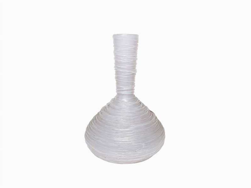Vaso in Vetro Grigio Perla Tendente al Viola, Cenedese