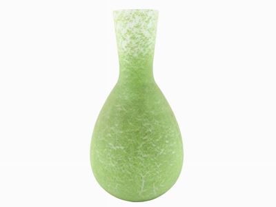 Vaso in Vetro Incamiciato Verde