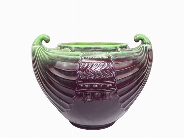 A large ceramic vase, Società Ceramica Richard