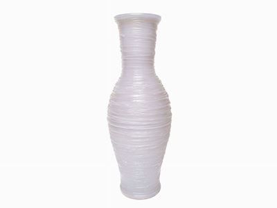 Vaso Cenedese in Vetro Grigio Perla Tendente al Viola