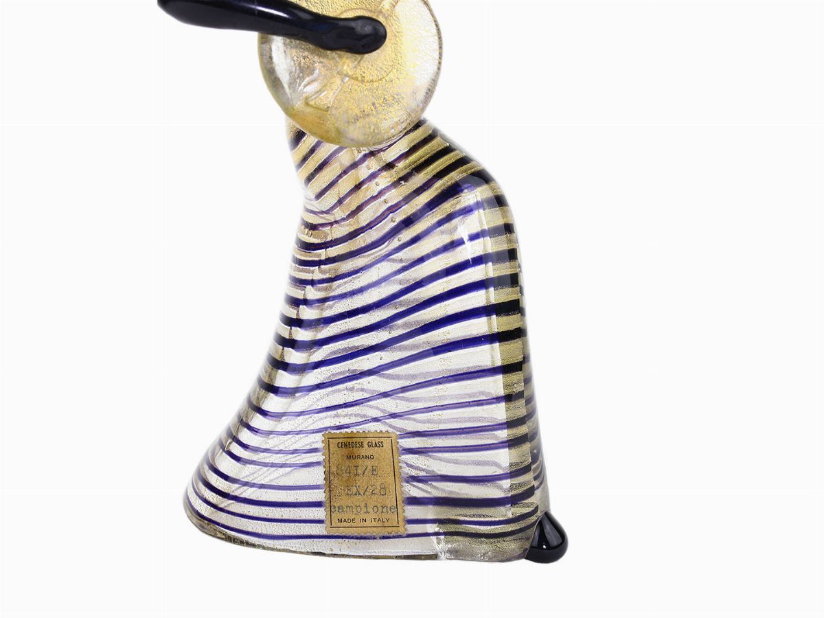 Figura di Gitana Cenedese e C. in Pasta Vitrea Nera