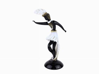 Josephine Baker, Cenedese & C. in Pasta Vitrea Nera