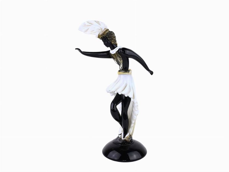 Josephine Baker, Cenedese & C. in Pasta Vitrea Nera