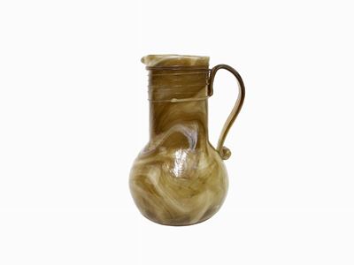 Caraffa in Vetro Tipo Calcedonio