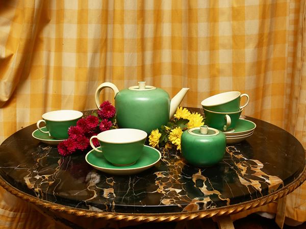 Servito da tè in porcellana Giò Ponti - Giovanni Gariboldi