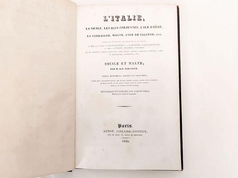 L' Italie, la Sicile, Les Iles Eoliennes, L'ile D'elbe, la Sardaigne, Malte, L'ile De Calypso, Et...