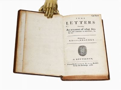 Some Letters Containing, An Account Of What Seemed Most Remarkable in Switzerland, Italy, &C.