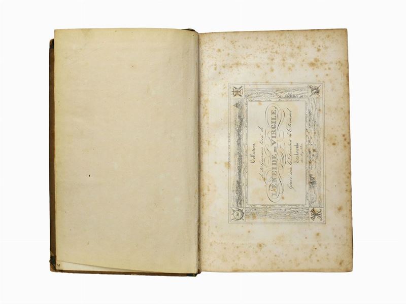 Carl Ludwig Frommel - Collection De 50 Gravures Tirées De L'eneide De Virgile