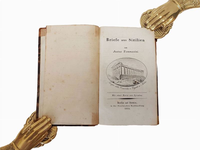 Johann Heinrich Westphal Justus Tommasini - Briefe Aus Sizilien: Mit Einer Karte Von Syrakus