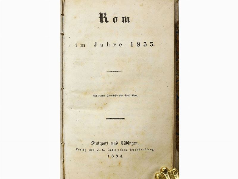 Christoph Friedrich Karl Koelle - Rom Im Jahre 1833