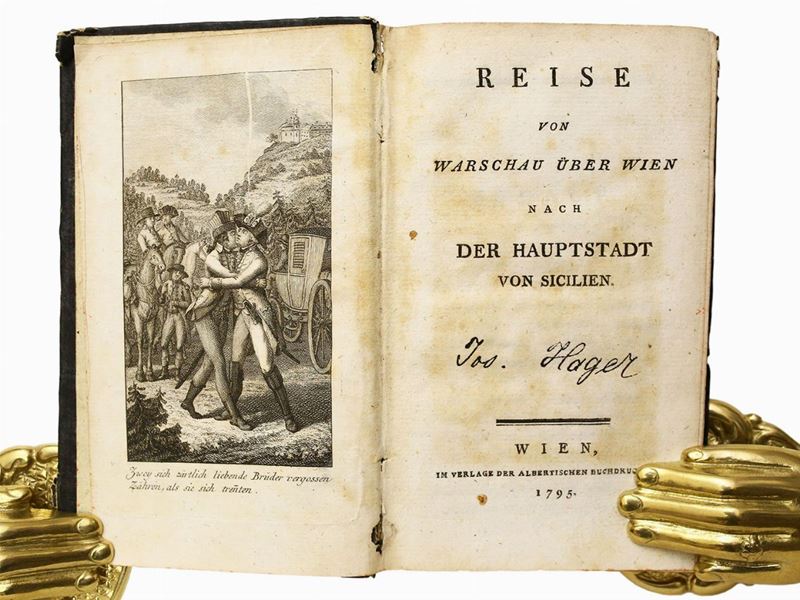 Joseph Hager - Reise Von Warschau Über Wien Nach Der Hauptstadt Von Sicilien