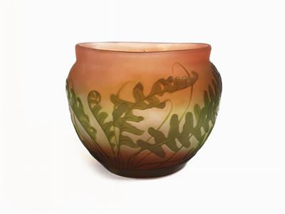 Vaso Gallé in Vetro