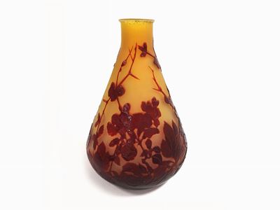 Vaso Gallé in Vetro