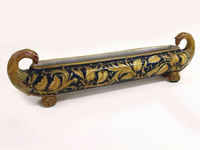 Centrotavola in Maiolica Melandri