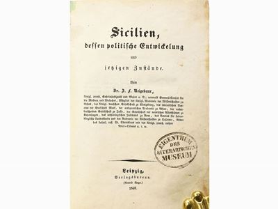 Sicilien, Dessen Politische Entwickelung Und Jetzigen Zustände
