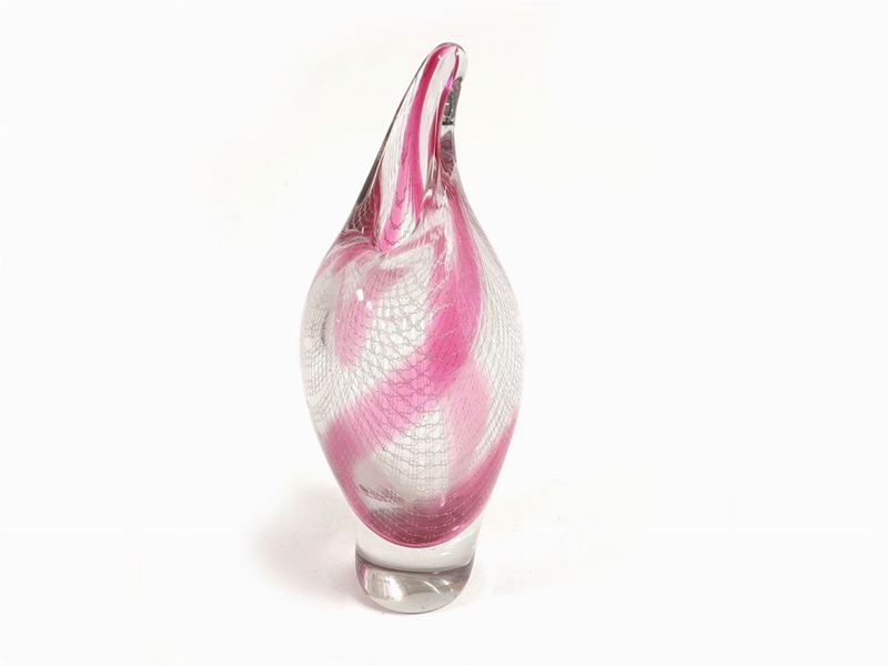 Un Vaso in Cristallo a Merletto