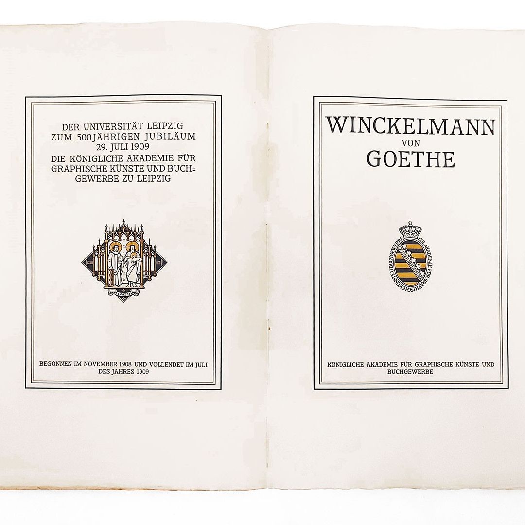 Winckelmann Von Goethe