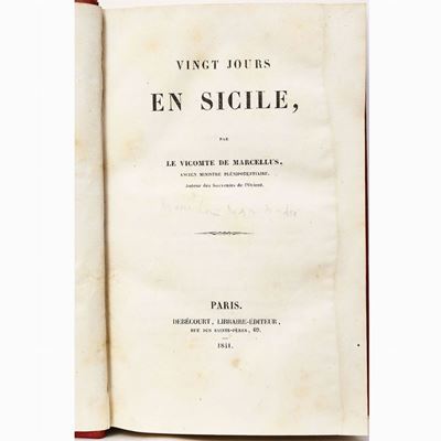 Vingt Jours En Sicile
