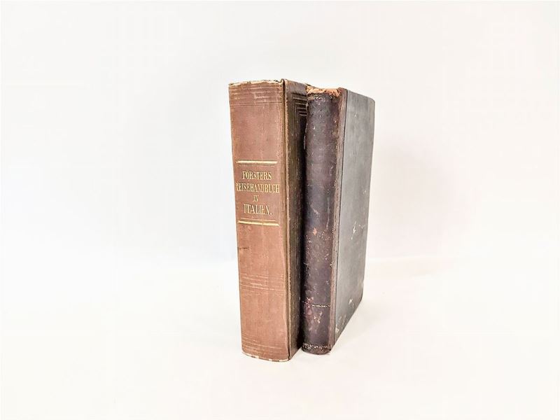 Lotto di Due Libri di Viaggio D'epoca