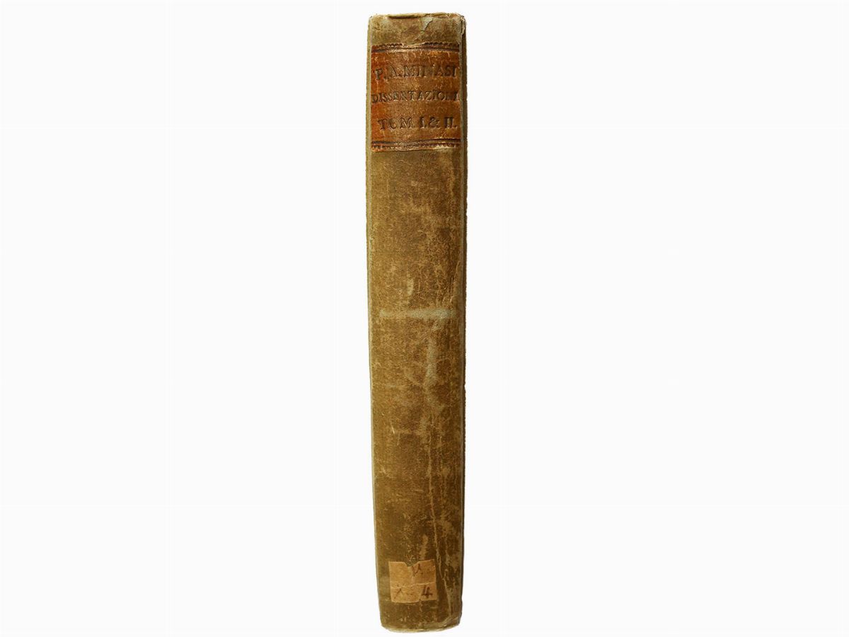 Antonio Minasi - Dissertazioni Sopra Diversi Fatti Meno Ovvj della Storia Naturale