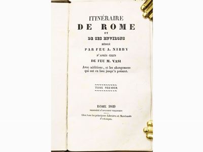 Itinéraire De Rome Et De Ses Environs ...