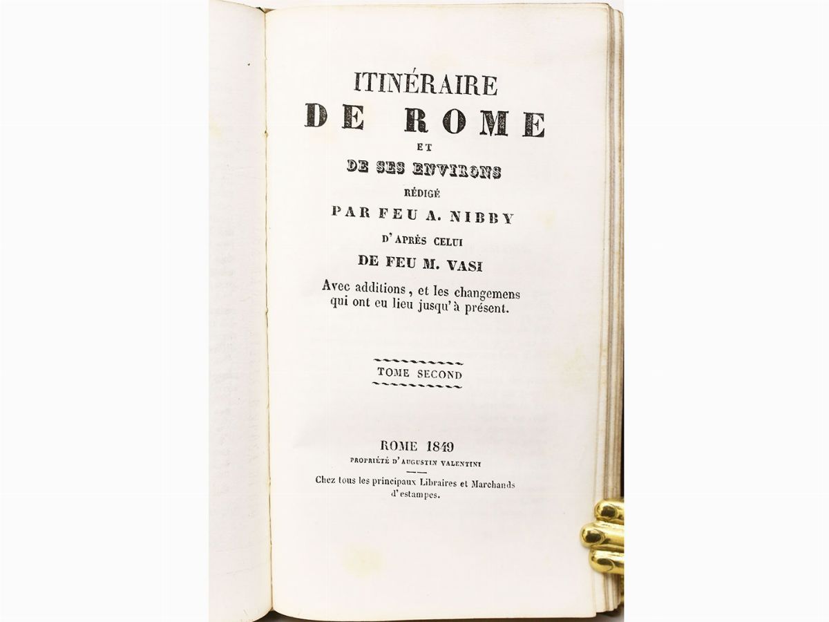 Antonio Nibby - Itinéraire De Rome Et De Ses Environs ...